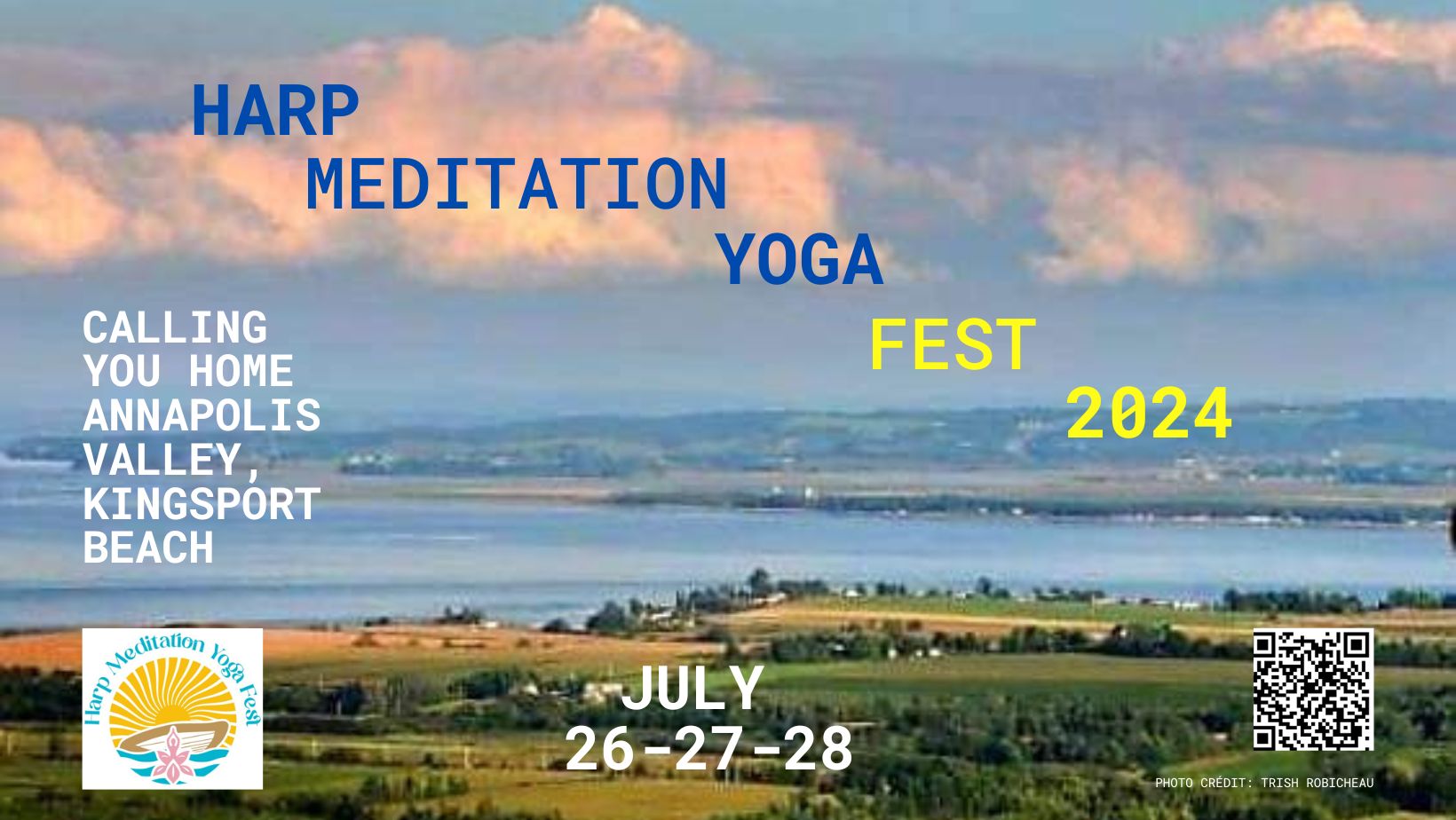 Harp Meditation Yoga Fest 2024 Poster